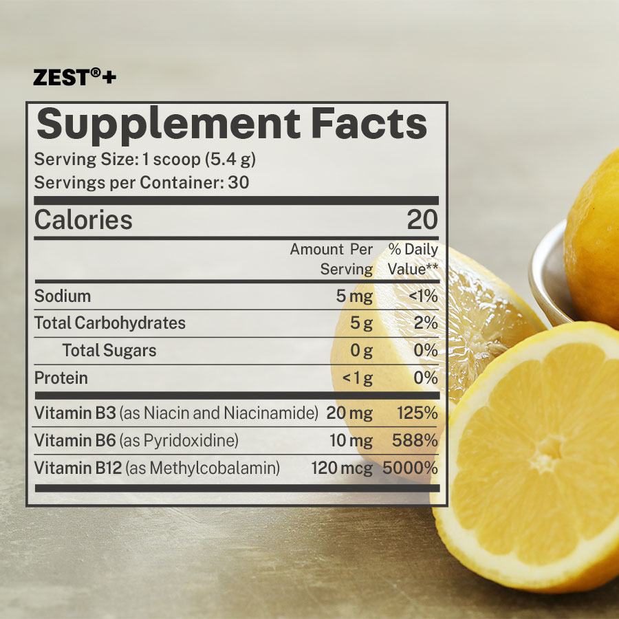 Nutrition — Zest Juice Co