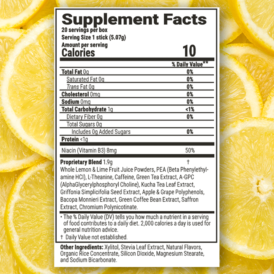 Elevate ZEST® Happy Lemonade Sticks The Happy Co.